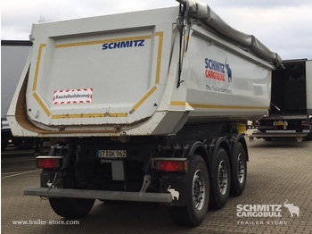 Tipper semi-trailer Schmitz Cargobull Tipper Steel half pipe body 28m³: picture 1