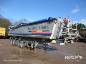 Tipper semi-trailer Schmitz Cargobull Tipper alu-square sided body 38m³: picture 1