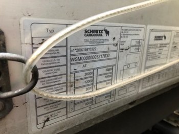 Curtainsider semi-trailer Schmitz SCS24 Tautliner,Palettenkasten ,Liftachse: picture 1