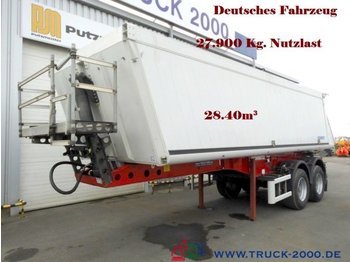 Tipper semi-trailer Schmitz SKL 18 28.4m³ Alu NL 27.9t. DeutscherAuflieger: picture 1