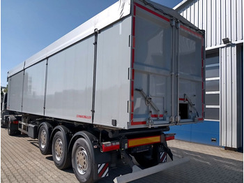 Tipper semi-trailer Schwarzmüller 3-Achs VOLL-ALU 57m3 Getreide 6050kg nur56tkmTÜV: picture 1