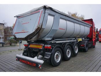 Tipper semi-trailer Schwarzmüller SK IsoStahl *25m³/1.-Lift/E-Verdeck/SAF-Achsen: picture 1