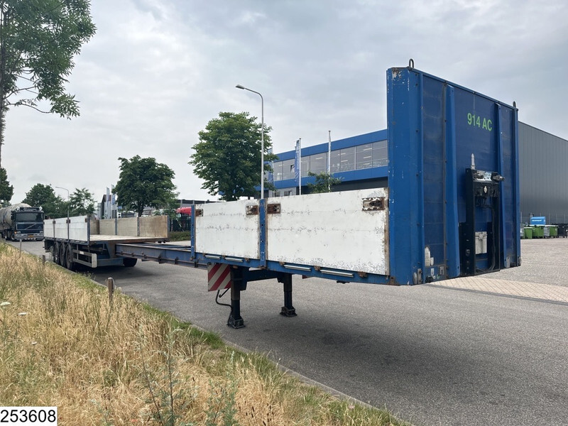 Dropside/ Flatbed semi-trailer Schwarzmüller open laadbak 7.00 m extendable: picture 5