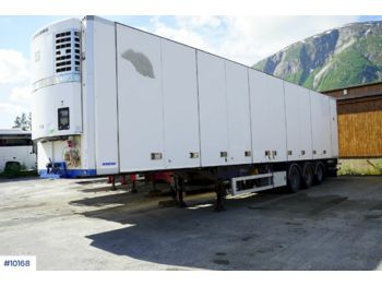 Refrigerator semi-trailer Schweriner thermal trailer with / full side opening: picture 1