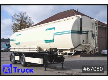 Silo semi-trailer FELDBINDER Welgro 90WSL33-24, 8 KA, 51m³, Silo Futter
