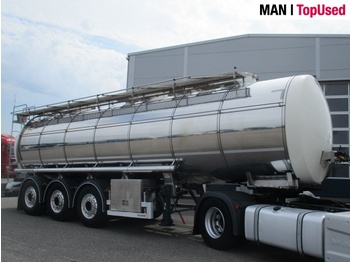 Tank semi-trailer for transportation of milk Sommer W-3 SANH Tankauflieger für Milch: picture 1