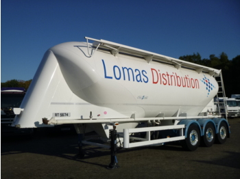 Tank semi-trailer for transportation of flour Spitzer Bulk tank alu 37 m3 / 1 comp: picture 1