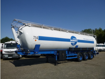 Tank semi-trailer for transportation of flour Spitzer Bulk tank alu 58 m3 / 1 comp: picture 1
