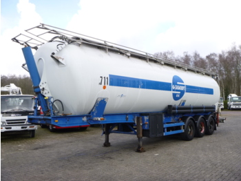 Tank semi-trailer for transportation of flour Spitzer Bulk tank alu 60 m3 (tipping): picture 1