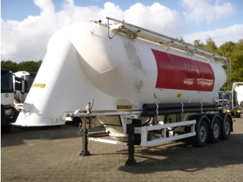 Silo semi-trailer for transportation of flour Spitzer Powder tank alu 39 m3 / 1 comp: picture 1
