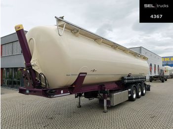 Tank semi-trailer for transportation of silos Spitzer SK2760CAL / Kippsilo / 60m3 / Lebensmittel: picture 1