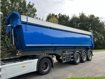 Tipper semi-trailer Stas 3 ASSIGE STALEN KIPPER 33.4 M3 MILIEUKLEPPEN APK TOT 08-2023 ZEER MOOI!!!!!!!!!!!!: picture 1