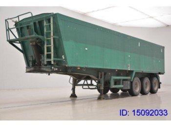 Tipper semi-trailer Stas 40 cub in Alu: picture 1