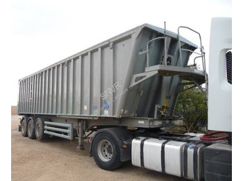 Tipper semi-trailer for transportation of bulk materials Stas Benne céréalière 55m3: picture 1