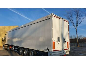 Walking floor semi-trailer Stas S300ZX, Liftachse, 91m3,10.000 km: picture 1