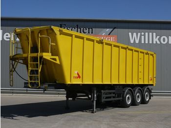 Tipper semi-trailer Stas SA 336 K 47m³ Voll-Alu*Luft/Lift*Alufelgen*Plane: picture 1