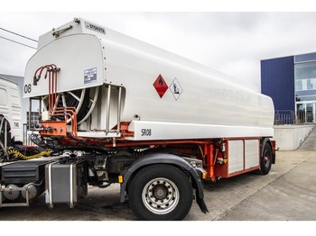 Tank semi-trailer for transportation of fuel Stokota CITERNE 23000L/4COMP: picture 1