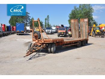 Low loader semi-trailer T151A: picture 1
