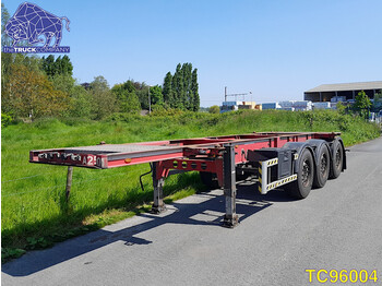 Container transporter/ Swap body semi-trailer TURBOS HOET 20' Container Transport: picture 1