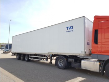 Closed box semi-trailer Talson F 1224 Textiel, Kleiderkoff: picture 1