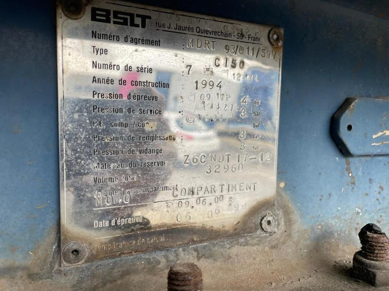 Tank semi-trailer Bsl