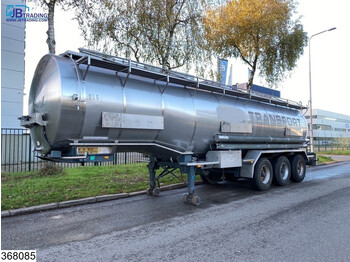 Burg Chemie 31000 Liter, 3 Compartments, Steel Suspension - tank semi-trailer