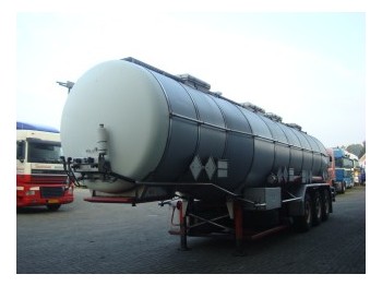 Burg rvs316/ 4compartimenten/33.000ltr - Tank semi-trailer