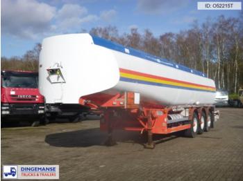 Clayton Fuel tank alu 38 m3 / 5 comp. - Tank semi-trailer