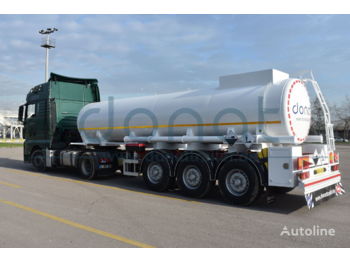 Tank semi-trailer DONAT Stainless Steel Tanker - Sulfuric Acid