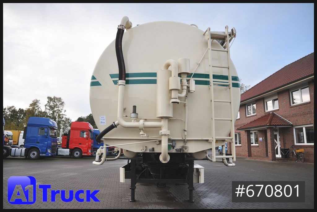 Tank semi-trailer FELDBINDER Welgro 90WSL33-24, 8 KA, 51m³, Silo Futter