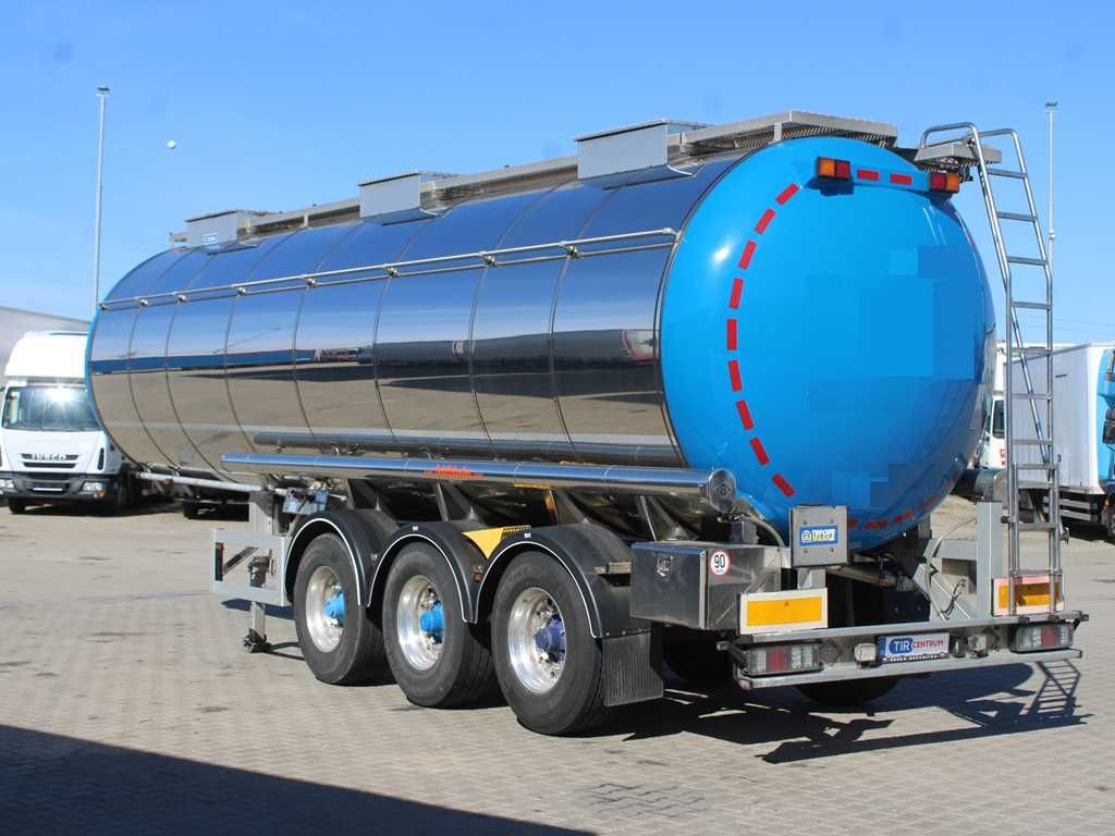Tank semi-trailer Feldbinder FELDBINDER tsa 32.3, NO ADR, 32m³, LIFTING AXLE