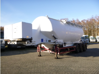 Tank semi-trailer Feldbinder Powder tank alu 40 m3 / 1 comp + engine/compressor
