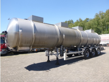 Tank semi-trailer Magyar Chemical tank inox 31 m3 / 1 comp