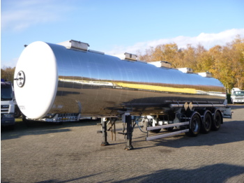 Tank semi-trailer Magyar Chemical tank inox 33 m3 / 1 comp