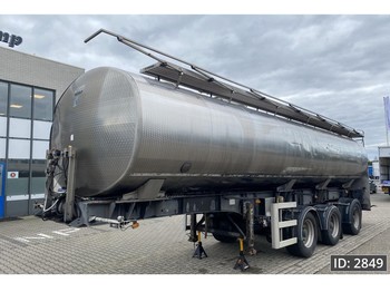 Magyar Trailer for liquid 29000 liter, Belgium Trailer, - tank semi-trailer