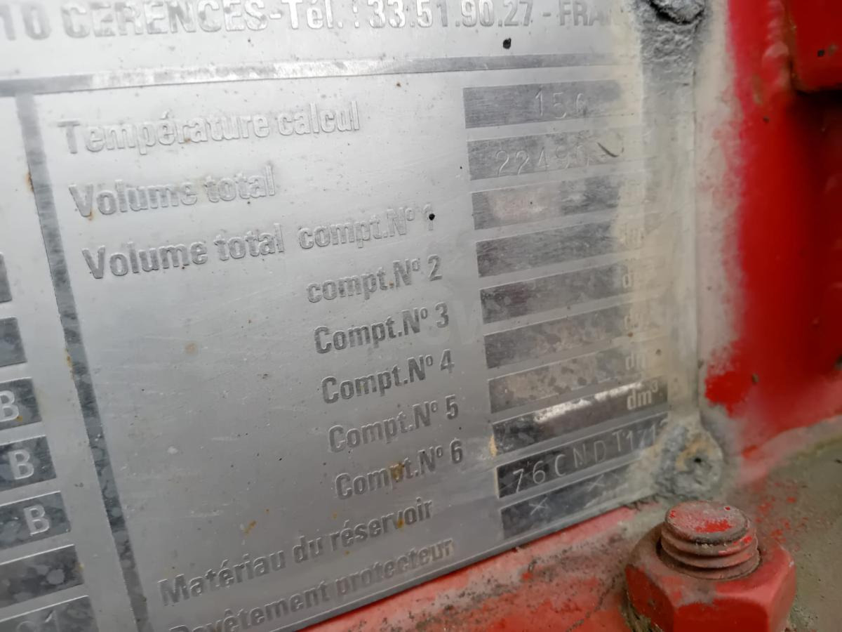 Tank semi-trailer Maisonneuve