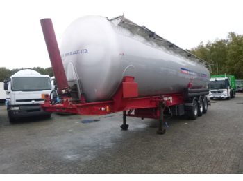 Metalair Filliat Powder tank alu 58 m3 (tipping) - Tank semi-trailer
