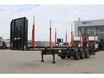 Schwarzmüller Y-SERIE, AXLES 9t, SAF, LIFTING AXLE  - timber semi-trailer