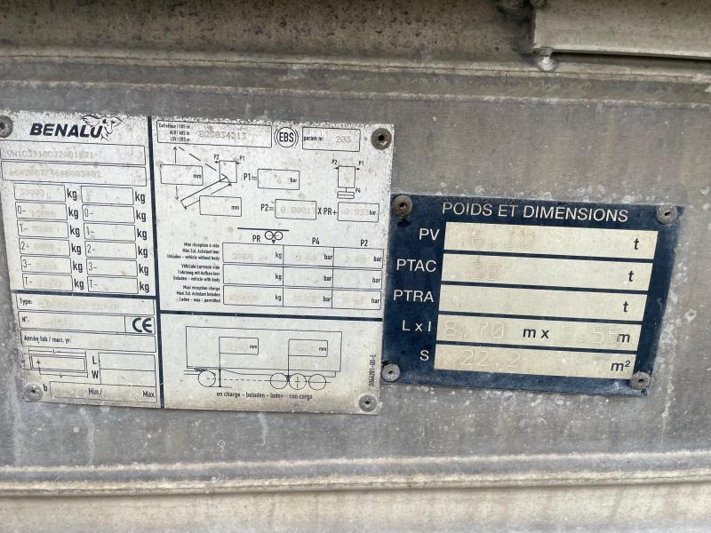 Tipper semi-trailer Benalu