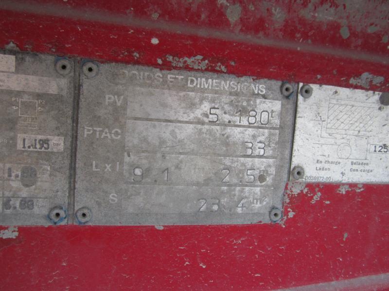 Tipper semi-trailer Benalu