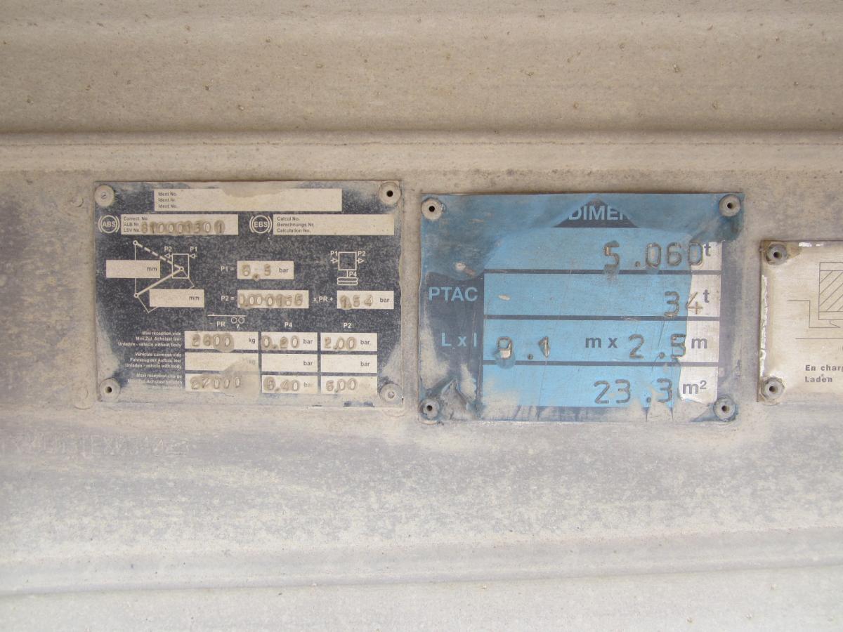 Tipper semi-trailer Benalu