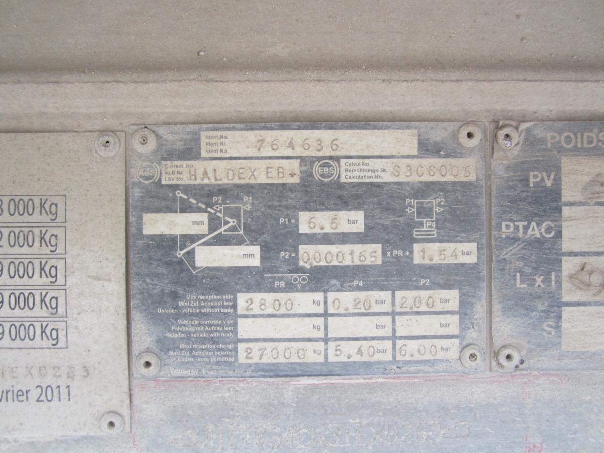 Tipper semi-trailer Benalu