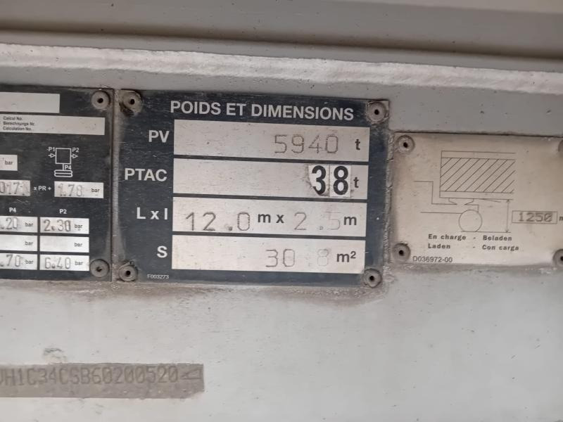 Tipper semi-trailer Benalu