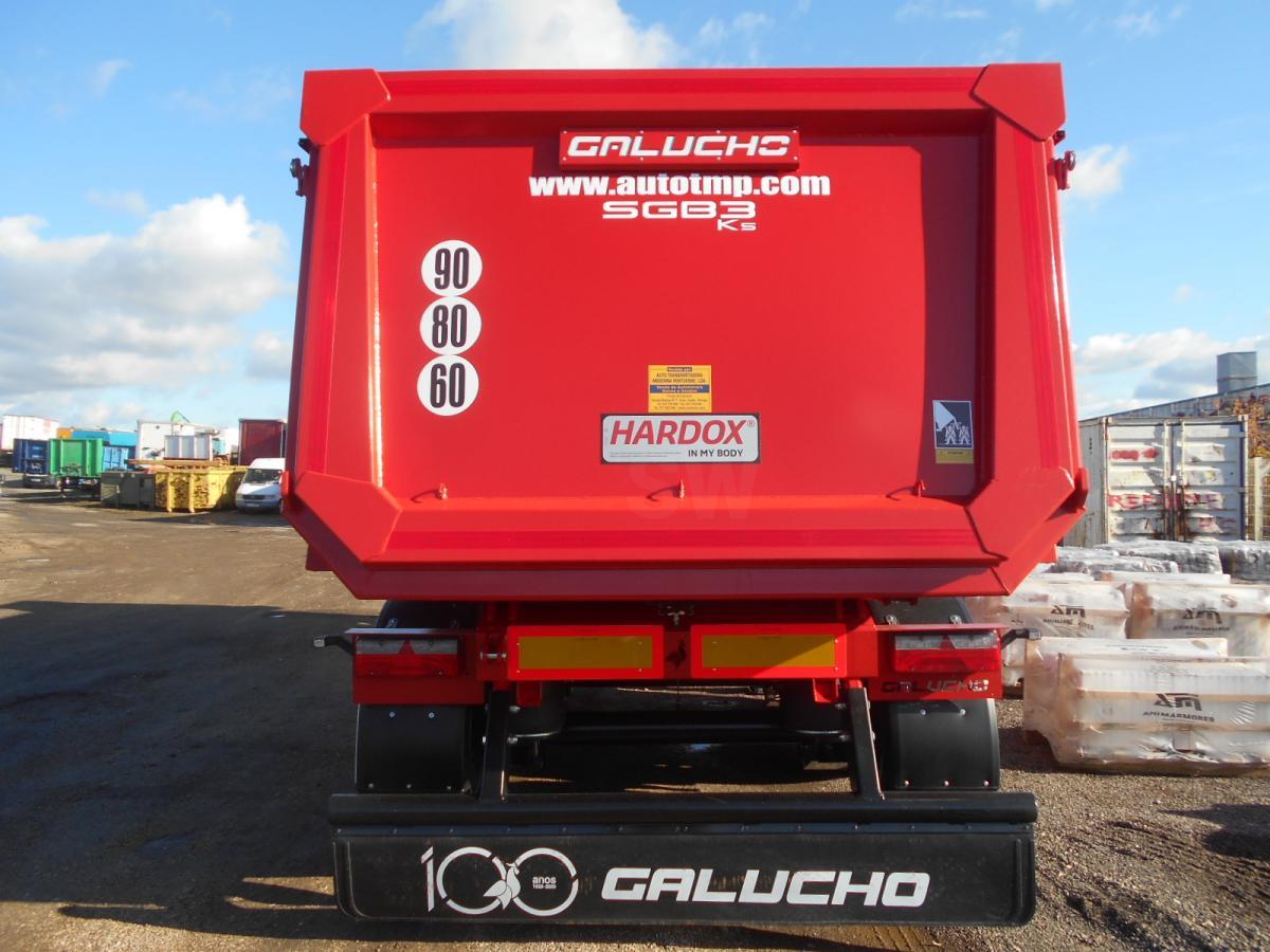 Tipper semi-trailer Galucho