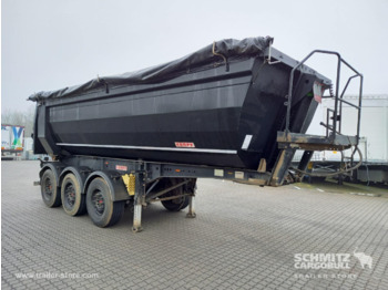 Tipper semi-trailer KEMPF Auflieger Kipper Stahlrundmulde 24m³