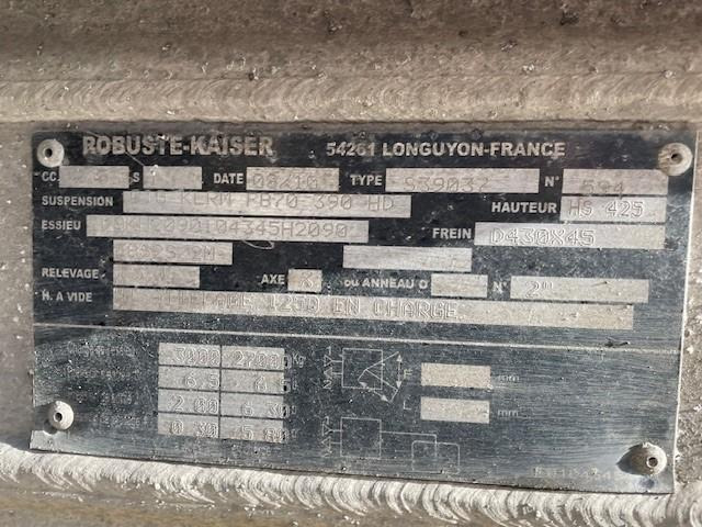 Tipper semi-trailer Kaiser