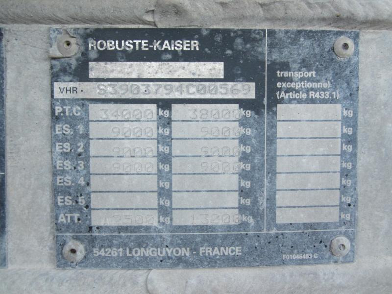 Tipper semi-trailer Kaiser