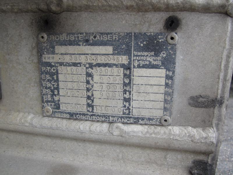 Tipper semi-trailer Kaiser