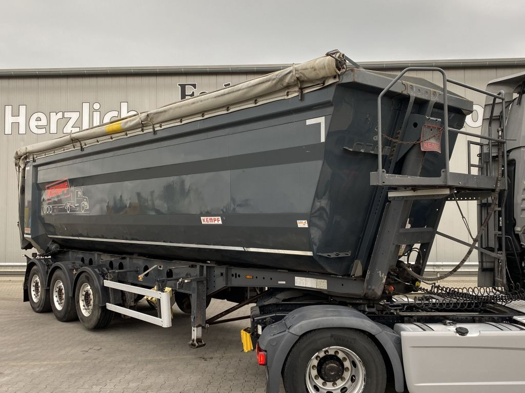 Tipper semi-trailer Kempf SKM | Stahl 42m³*Getreide*Luft-Lift*ALU*HU 02/25
