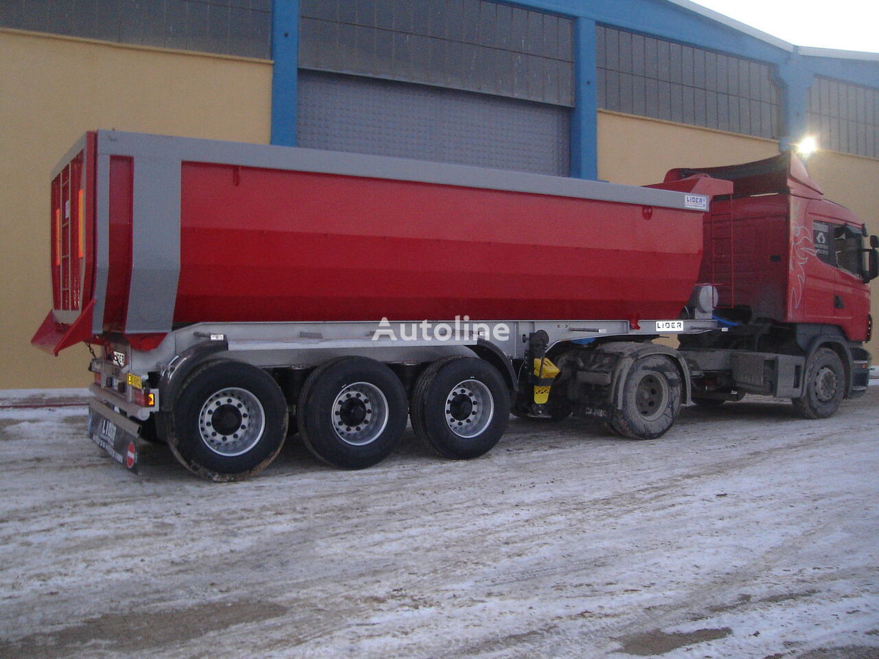 Tipper semi-trailer LIDER 2022 NEW READY IN STOCKS DIRECTLY FROM MANUFACTURER COMPANY: picture 5